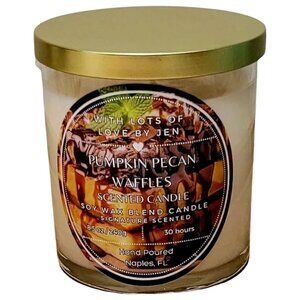 With Lots Of Love By Jen Pumpkin Pecan Waffles Scented Candle